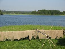 213 Landschaft, Fischernetze.JPG